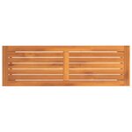 vidaXL Banc de jardin 110x35x45 cm bois massif d'acacia