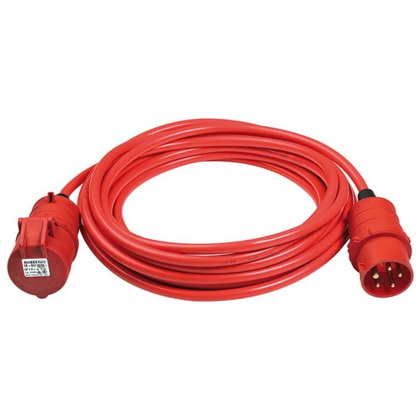 Brennenstuhl Rallonge électrique CEE BREMAXX 25 m Rouge