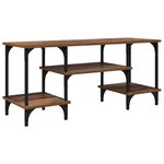 vidaXL Meuble TV Bois Ancien 102 x 35 x 45 5 cm