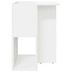 vidaXL Table d'appoint Blanc 35 x 40 x 55 cm Bois d'ingénierie