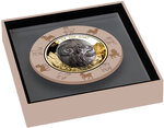 Monnaie GOAT Mother of Pearl Lunar Year 5 Oz Or 100$ Solomon Islands 2027 (PRÉCOMMANDE)