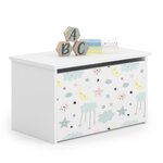 Coffre à jouets Daria étoiles