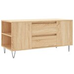 vidaXL Table basse chêne sonoma 102x44 5x50 cm bois d'ingénierie
