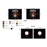 Rideau de lit Pirate pour lit Pino