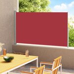 vidaXL Auvent latéral rétractable de patio 200x300 cm Rouge