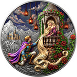 Monnaie GOLDEN STORY Love Stories 2 Oz Argent 25$ Liberia 2026 (PRÉCOMMANDE)