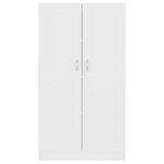 vidaXL Bibliothèque Blanc 82 5x30 5x150 cm Bois d’ingénierie