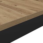 vidaXL Table de salle à manger / Table de repas Bois d'ingénierie
