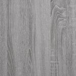 vidaXL Buffet Sonoma gris 60x35x70 cm Bois d'ingénierie
