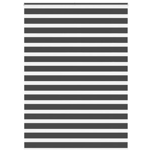 vidaXL Store zèbre noir 165x230 cm largeur du tissu 160 9 cm polyester