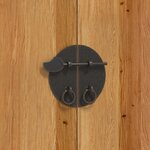 vidaXL Ensemble de meubles de salle de bain 4 Pièces bois de pin massif