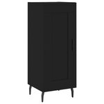 vidaXL Buffet Noir 34 5x34x90 cm Bois d'ingénierie