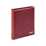 Album numismatique Karat Classic avec 10 feuilles pour monnaies de collection. Couleur - Bordeaux
