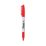 SHARPIE - 1 marqueur permanent - Rouge - Pointe Fine