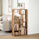vidaXL Bibliothèque vieux bois 72x20x120 5 cm bois d'ingénierie