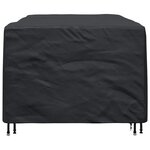vidaXL Housse pour mobilier d'extérieur Noir 240 x 140 x 90 cm 420D