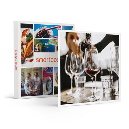 SMARTBOX - Coffret Cadeau Cours d’œnologie dans un hôtel étoilé à Paris et bouteille de vin à domicile -  Gastronomie