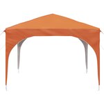 vidaXL Tente de fête pop-up 290 x 290 x 245 cm Orange