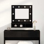 vidaXL Armoire Miroir Chêne noir 60 x 31 5 x 62 cm Bois d'ingénierie
