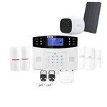 Kit Alarme sans fil gsm pour appartement avec caméra sur panneau solaire Lifebox Evolution kit connecté 2