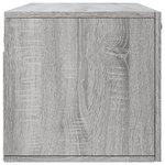 vidaXL Armoire murale sonoma gris 100x36 5x35 cm bois d'ingénierie