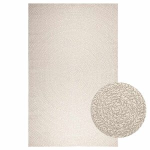 vidaXL Tapis ZIZUR crème 200x290 cm aspect de jute intérieur extérieur