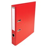 Classeur à levier PVC A4 D50mm PremTouch rouge x 10 EXACOMPTA