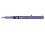 Etui de 3 Rollers Encre Liquide V-BALL 05 Pte Fine Rose Violet Turquoise PILOT