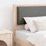 vidaXL Tête de lit Autre Marron 80 cm Bois massif en pin