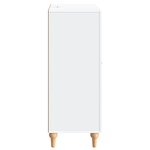 vidaXL Buffet Blanc 66 x 34 5 x 90 cm Bois d'ingénierie