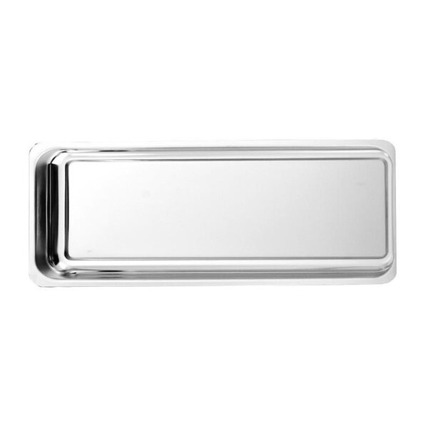 Plat rectangulaire 550 x 220 mm - l2g -  - inox550 220x45mm