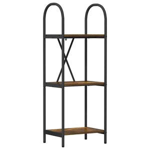 vidaXL Étagère Chêne fumé 40 x 30 x 109 cm Bois d'ingénierie