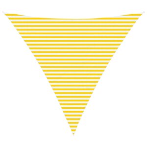 vidaXL Voile d'ombre 5 x 5 x 5 m 100 polyester Oxford Triangulaire