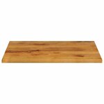 vidaXL Dessus de table 100x80x2 5cm rectangulaire bois massif manguier