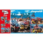 Playmobil - 70549 - stuntshow 4x4 de cascade taureau