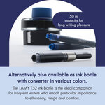 Etui de 5 Cartouches d'encre Grande Capacité T10 Bleu Noir LAMY