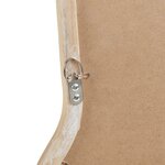 Miroir décoration moderne design mural 90 x 60 cm effet chêne beige 03_0010174