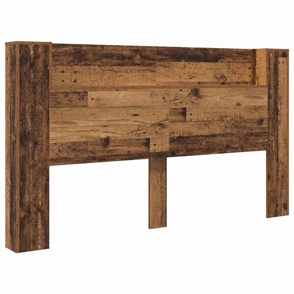 vidaXL Tête de lit Bois ancien 180 x 17 x 104 5 cm Bois d'ingénierie