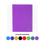 Porte vues prolypro souple grainé opaque 100 vues A4 Coloris Aléatoire EXACOMPTA