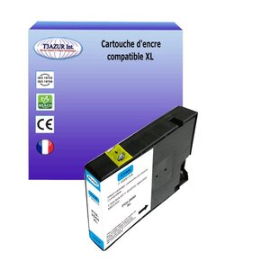 Cartouche compatible avec  Canon PGI2500XL (9265B001) Cyan - T3AZUR