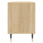 vidaXL Meuble TV chêne sonoma 150x30x44 5 cm bois d'ingénierie