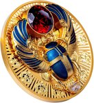 Monnaie ANCIENT EGYPT SCARAB Argent 5$ Solomon Islands 2026 (PRÉCOMMANDE)