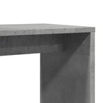 vidaXL Tables d'appoint 2 Pièces gris béton 50x30x50 cm bois d'ingénierie