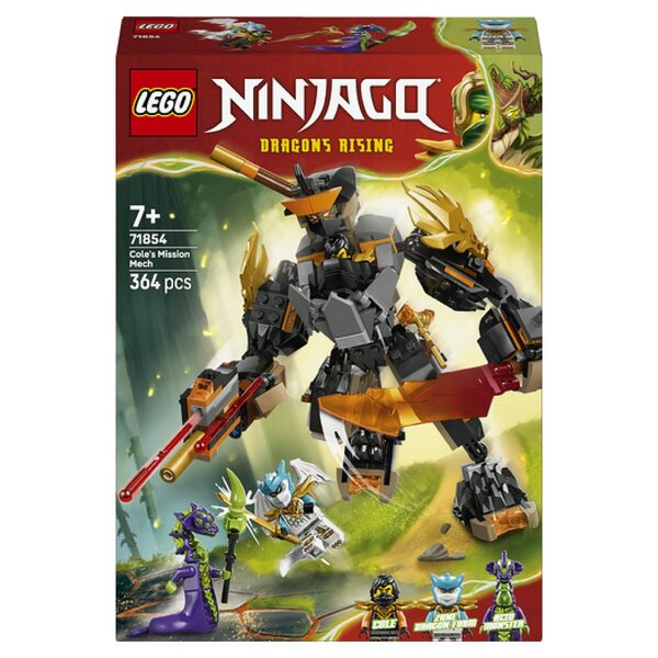 71854 La mission du robot Cole et du dragon Zane ® NINJAGO®
