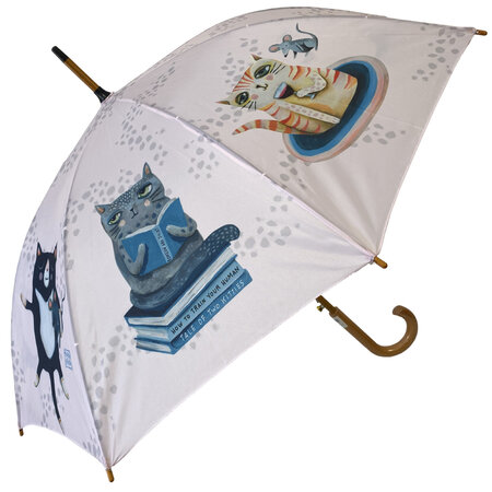 Grand parapluie allen design - crazy cat