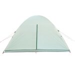 vidaXL Tente familiale à dôme 6 personnes vert imperméable
