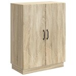 vidaXL Buffet Chêne Sonoma 66 x 34 5 x 87 cm Bois d'ingénierie