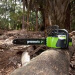 Greenworks tronçonneuse sans batterie 40 v gd40cs40 40 cm 20077