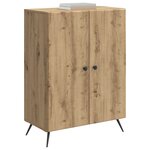 vidaXL Buffet Chêne artisanal 66 x 34 5 x 90 cm Bois d'ingénierie