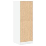 vidaXL Armoire d'apothicaire blanc 40x41x118 cm bois d'ingénierie
